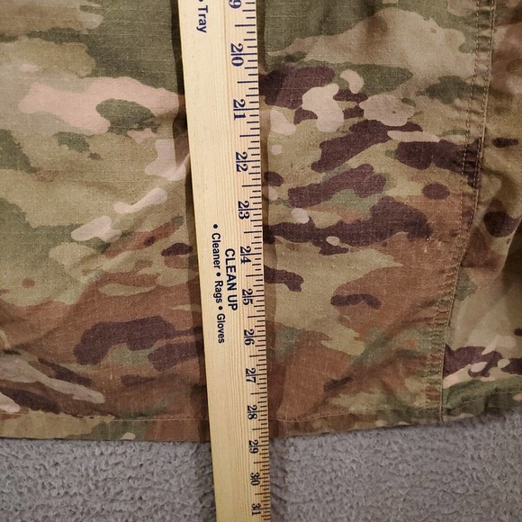 US ARMY Jacket Adult Medium Green Beige Camouflage‎ FR Combat Uniform Coat - Picture 10 of 12